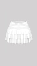 Load image into Gallery viewer, Low Waist Layered Ruffled Mini Skirt
